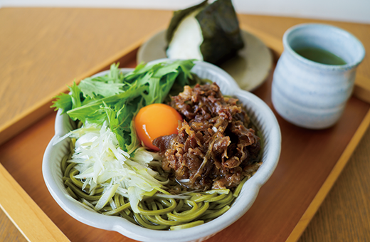 牛すき茶そば